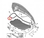 Peugeot 206 + Plus Kaput Keçesi