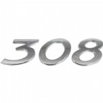 Peugeot 308 T7 Bagaj 308 Yazısı