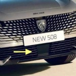 Peugeot 508 R8 Ön Tampon Radar Kapağı Makyajlı Kasa Orjinal