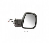 Peugeot Partner Tepee Dış Dikiz Aynası Sağ Kapaksız Elektrik Katlanır